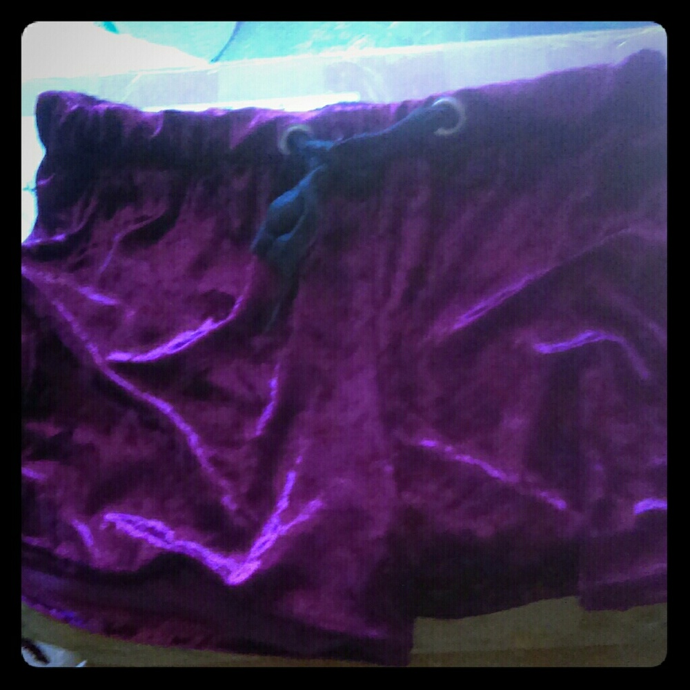 Velveteen shorts